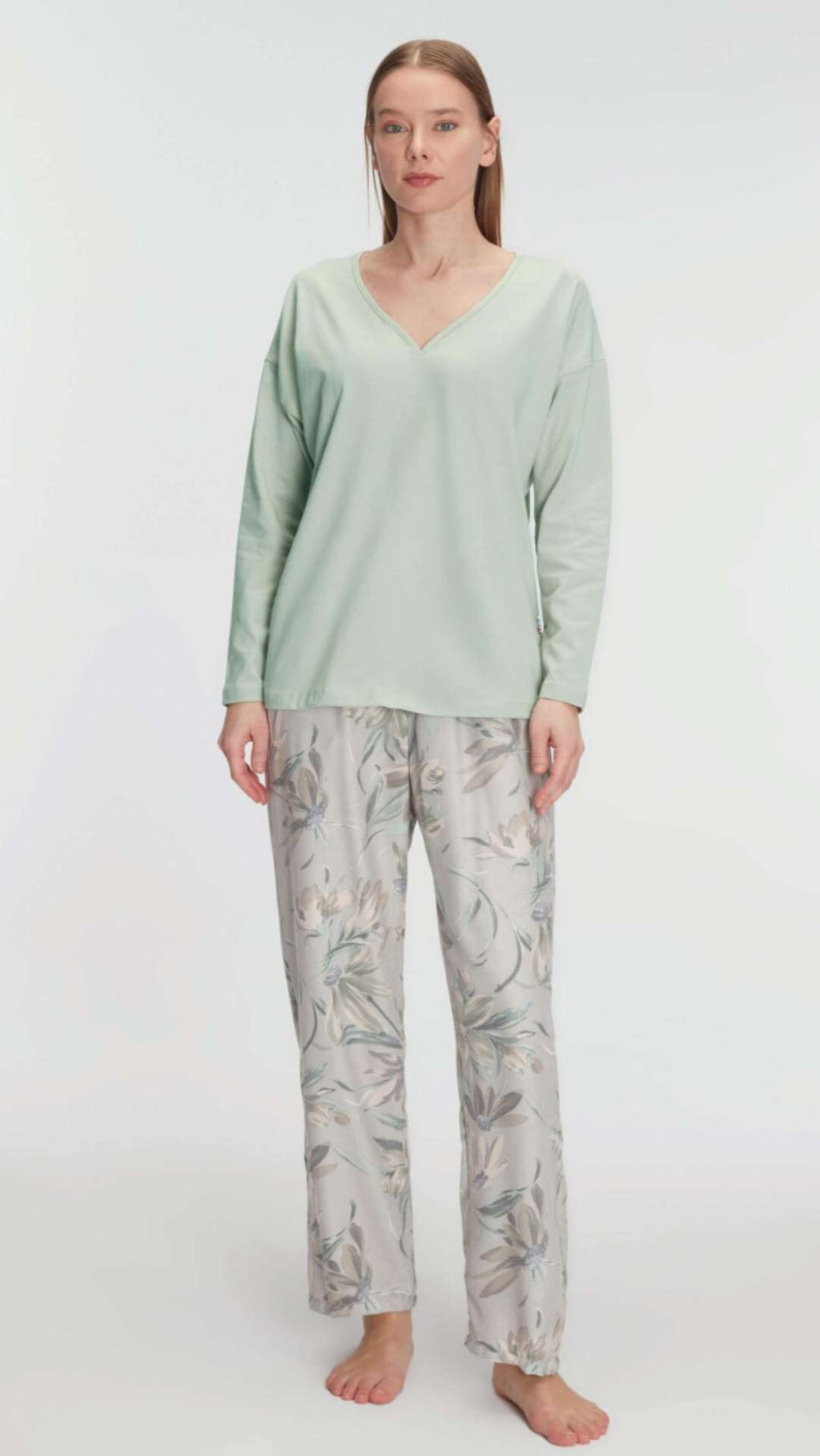 Mint Blossom Pyjama set
