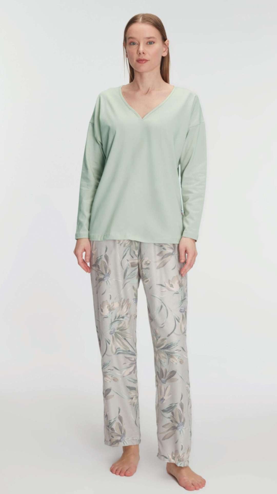 Mint Blossom Pyjama set