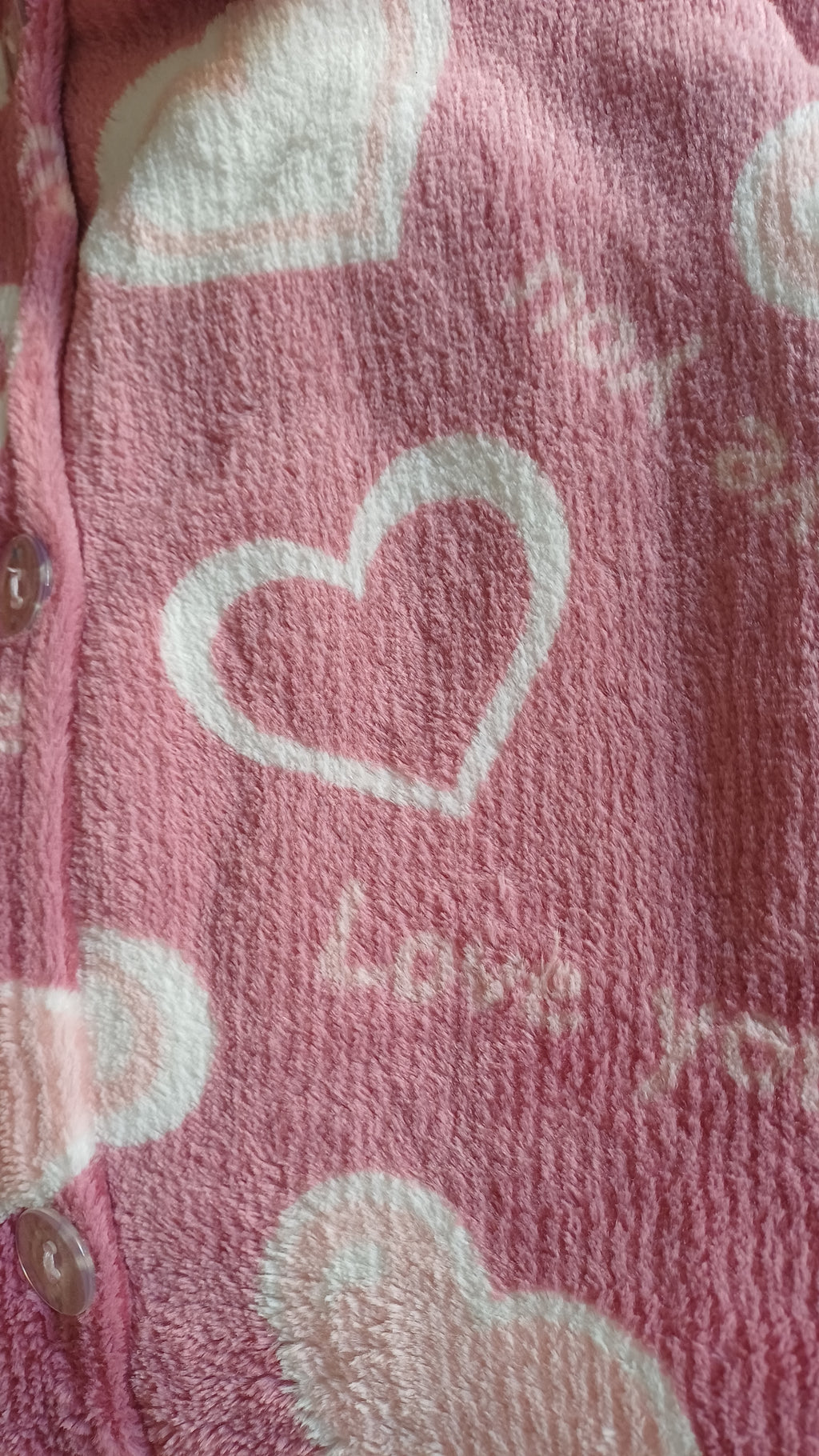 Pink Hearts Pyjama Set