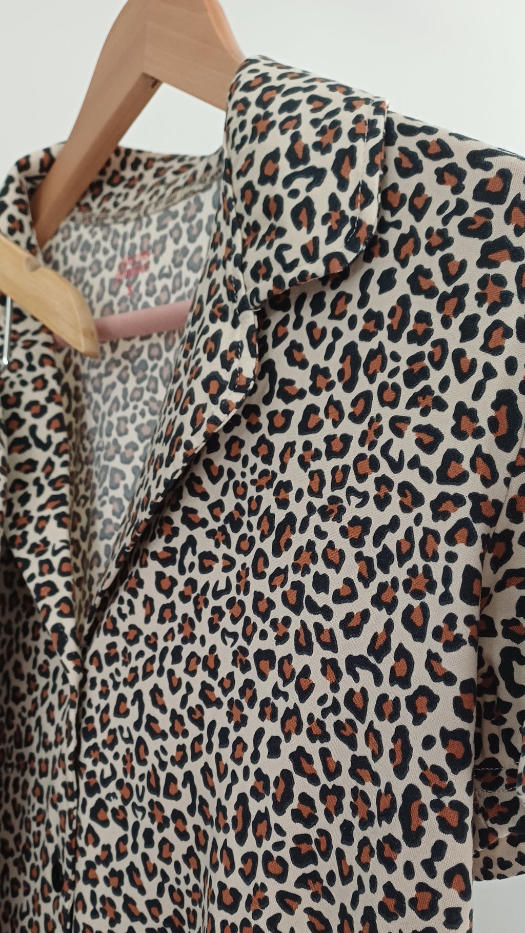 Leopard Print 3pcs Cotton PJ set