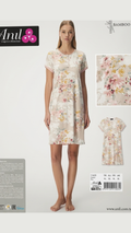 "Floral Whisper" Bamboo Nightshirt