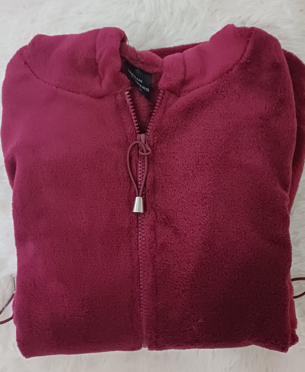 Cherry Red Fleece Tracksuit