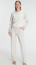 Cloud-Soft Heart Print Loungewear set