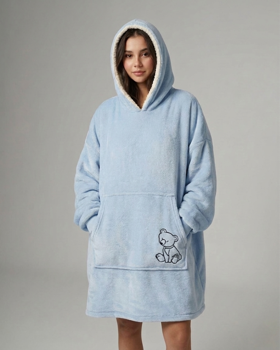 Cuddle Bear Oversized Hooded Blanket