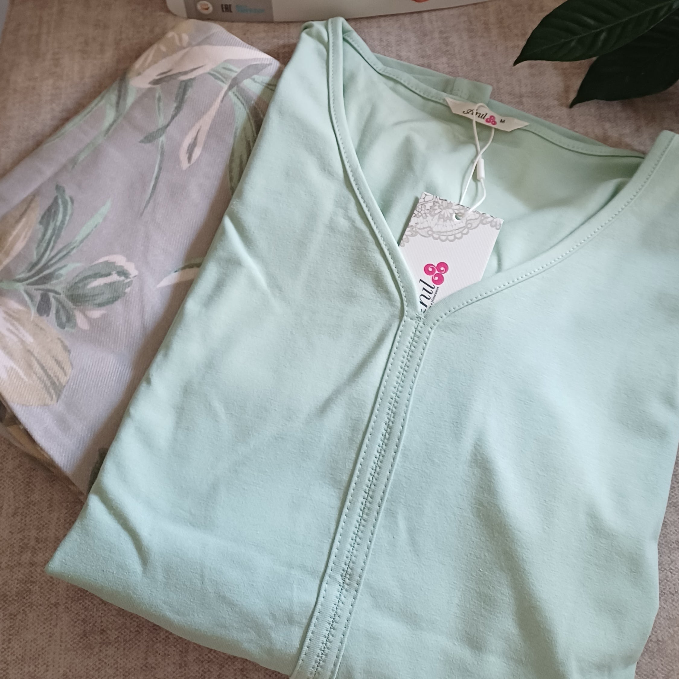 Mint Blossom Pyjama set