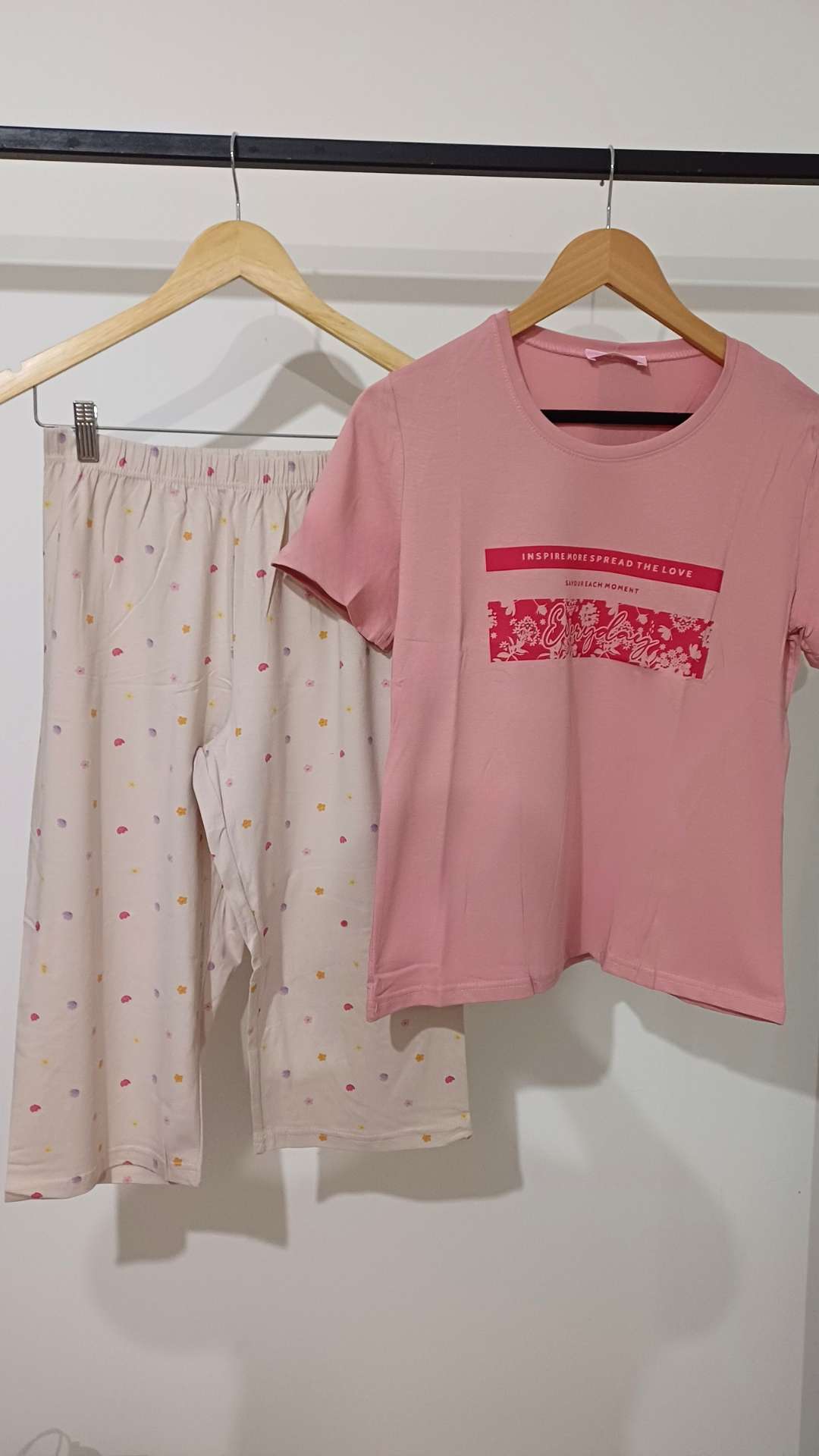 "Everyday Pink" Cotton Pj